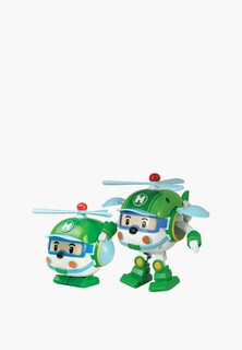 Робот Poli Робокар ПОЛИ, Робот-трансформер Хэли 10 см, Robocar POLI