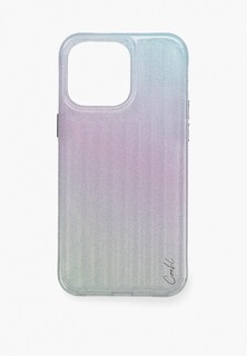 Чехол для iPhone Uniq 15 Pro Max, COEHL Linear Stardust с градиентом и блестками