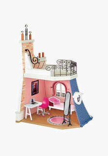 Дом для куклы Miraculous Дом Маринет спальня и балкон, игровой набор 2в1 Леди Баг