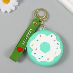 Брелок кошелек с карабином, ремешком силикон NO Brand