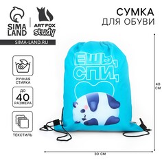 Мешок для обуви болоньевая Art Fox Study