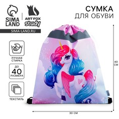Мешок для обуви со светоотражающим элементом Art Fox Study