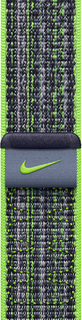 Apple Ремешок для Watch 41 мм Bright Green/Blue Nike Sport Loop