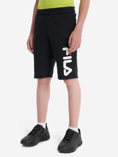 Шорты для мальчиков FILA, Черный