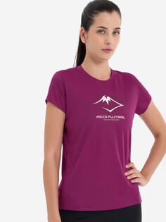 Футболка женская ASICS Fujitrail Logo, Фиолетовый