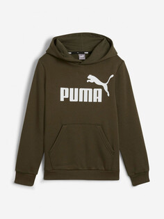 Худи для мальчиков PUMA ESS Big Logo, Зеленый