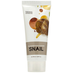 Мусс для умывания TENZERO Пенка для умывания с муцином улитки Snail Balancing Foam Cleanser