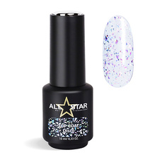Верхнее покрытие для гель-лаков ALL STAR PROFESSIONAL Глянцевый топ с голографическим эффектом 10.0