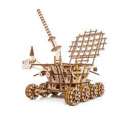 Конструктор EWA ECO-WOOD-ART Деревянный конструктор 3D Робот Луноход 1.0