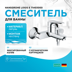 Смеситель для ванны Hansgrohe