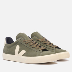 Мужские кроссовки VEJA Campo Suede, цвет зелёный