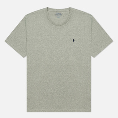 Мужская футболка Polo Ralph Lauren BCI Liquid Cotton Sleep Top Crew Neck, цвет серый