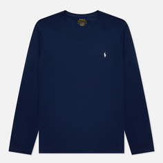 Мужской лонгслив Polo Ralph Lauren BCI Liquid Cotton Sleep Top Crew Neck, цвет синий