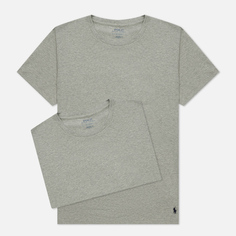 Комплект мужских футболок Polo Ralph Lauren BCI Cotton/Elastane Classic Crew Neck 2-Pack, цвет серый