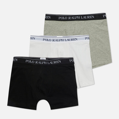 Комплект мужских трусов Polo Ralph Lauren BCI Cotton/Elastane Boxer Brief 3-Pack, цвет комбинированный
