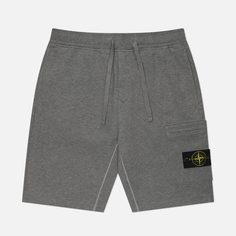 Мужские шорты Stone Island Basic Cargo Bermuda Regular Fit, цвет серый