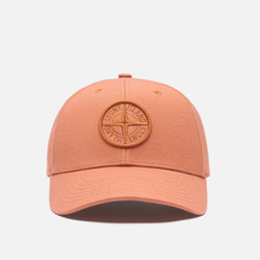 Кепка Stone Island Embroidered Logo, цвет оранжевый