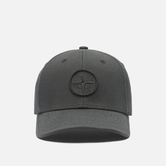 Детская кепка Stone Island Junior Season 80 Embroidered Logo, цвет чёрный