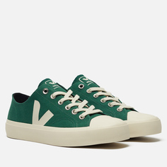 Женские кеды VEJA Wata II Low Canvas, цвет зелёный