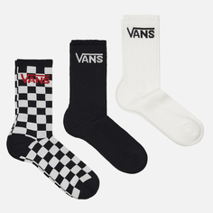 Комплект носков Vans Classic Crew Rox 3-Pack, цвет комбинированный