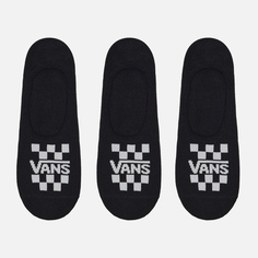 Комплект носков Vans Classic Canoodle 3-Pack, цвет чёрный