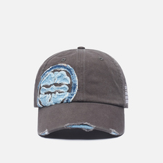 Кепка Evisu Kamon Patchworks & Evisu Embroidery, цвет серый