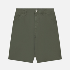 Мужские шорты Carhartt WIP Single Knee, цвет оливковый