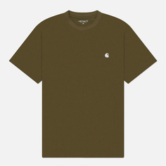 Мужская футболка Carhartt WIP Madison, цвет оливковый