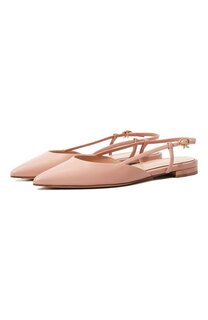 Кожаные балетки Ascent Gianvito Rossi