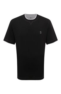 Хлопковая футболка Brunello Cucinelli