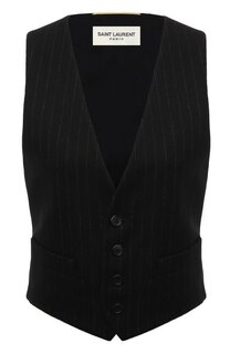Шерстяной жилет Saint Laurent