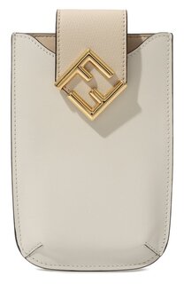 Кожаный чехол для телефона Fendi