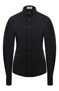 Хлопковая рубашка Brunello Cucinelli