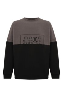 Хлопковый свитшот MM6