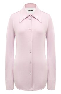 Рубашка из вискозы Jil Sander