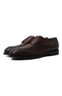Кожаные дерби Santoni