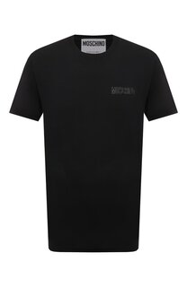 Хлопковая футболка Moschino
