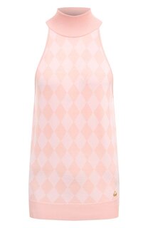 Топ из шерсти и вискозы Balmain