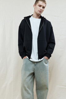 толстовка мужская Худи-зипка oversize из футера с капюшоном Befree