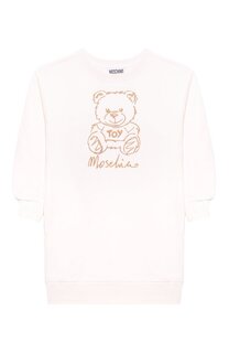 Хлопковое платье Moschino