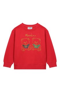 Хлопковый свитшот Moschino