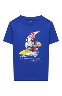 Хлопковая футболка Polo Ralph Lauren
