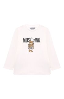 Хлопковый лонгслив Moschino