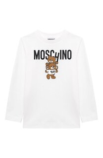 Хлопковый лонгслив Moschino