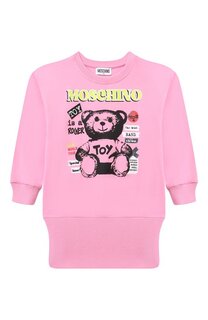 Хлопковое платье Moschino