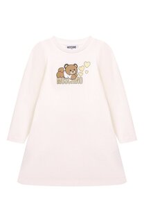 Хлопковое платье Moschino