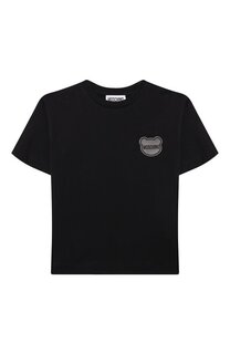 Хлопковая футболка Moschino