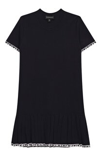Платье из вискозы Emporio Armani