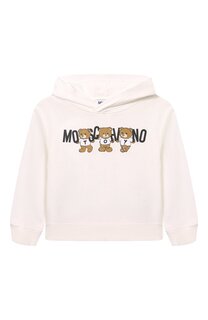 Хлопковое худи Moschino