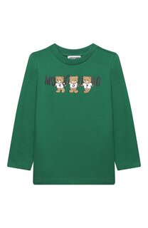 Хлопковый лонгслив Moschino